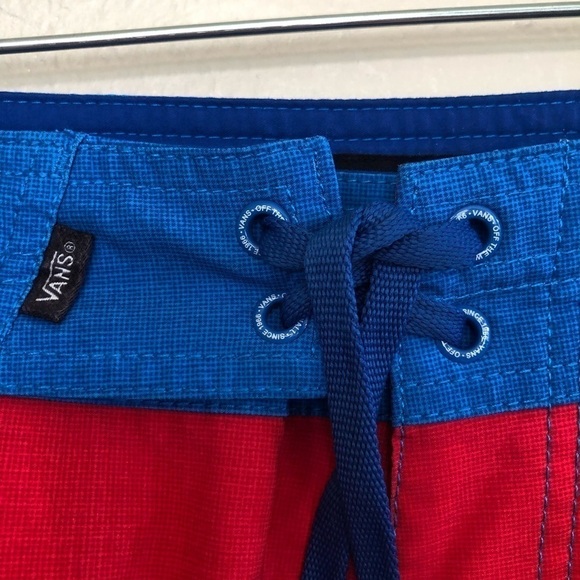 Vans Men's Off The Wall Stretch Ghost Trees Colorblock Board Shorts Size 34 - Picture 6 of 16